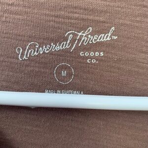 Brown universal thread cropped sweater